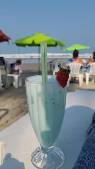 Casinha Grao De Areia De Frente O Mar * Bertioga